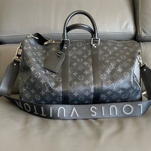 ❌SOLD❌Louis Vuitton Keepall 45 Bandouliere Eclipse